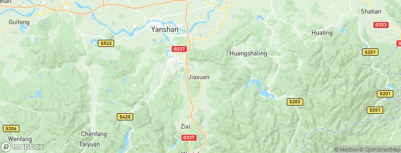 Jiaxuan, China Map