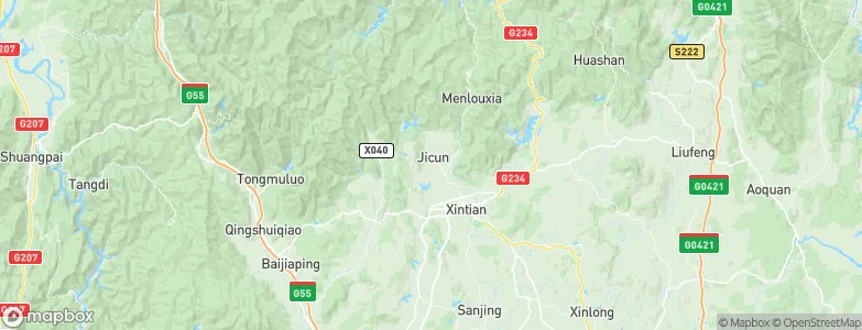 Jicun, China Map