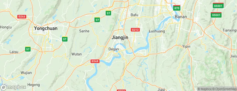 Jijiang, China Map