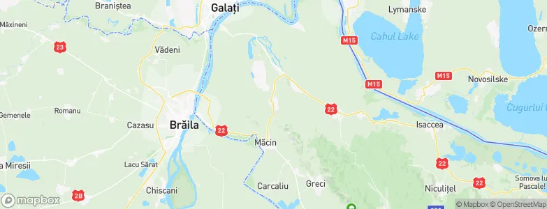 Jijila, Romania Map