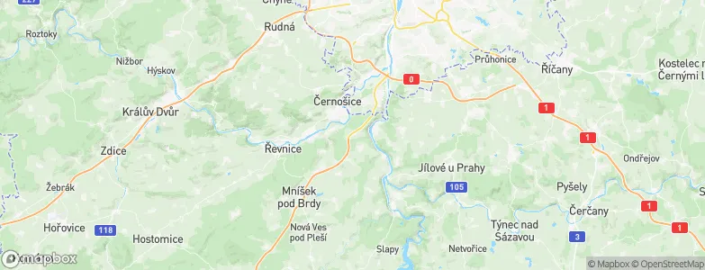 Jíloviště, Czechia Map