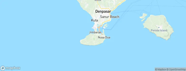 Jimbaran, Indonesia Map