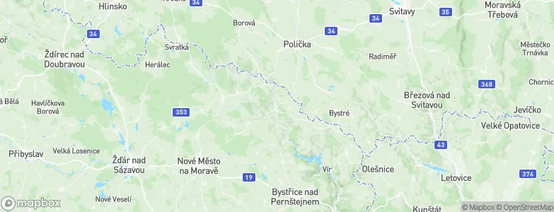 Jimramov, Czechia Map