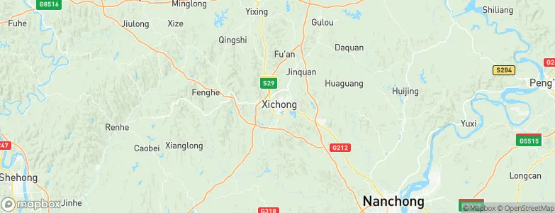 Jincheng, China Map