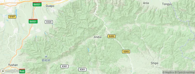 Jindui, China Map