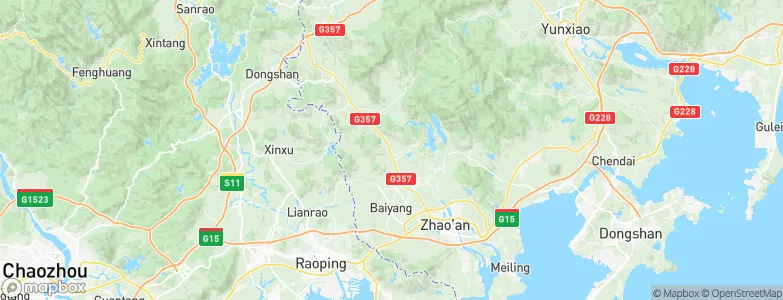 Jingbaoshan, China Map