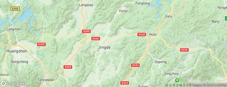 Jingqiao, China Map