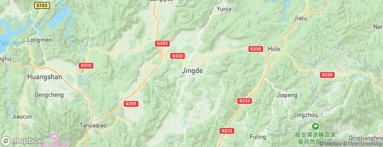 Jingyang, China Map