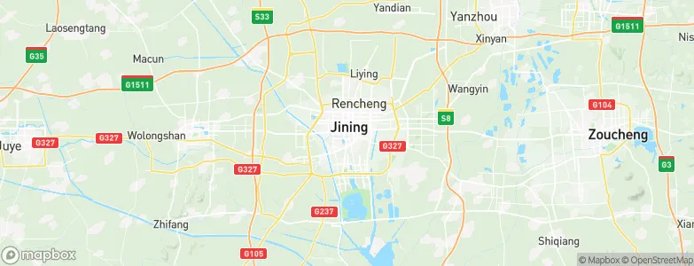 Jining, China Map
