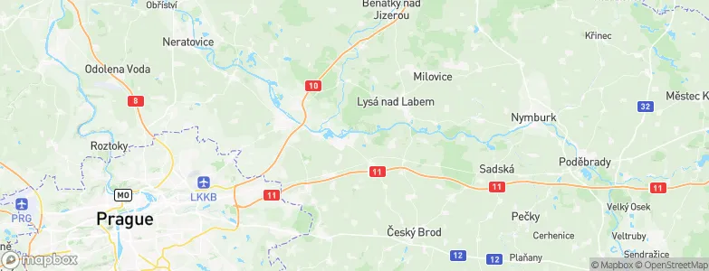 Jiřina, Czechia Map