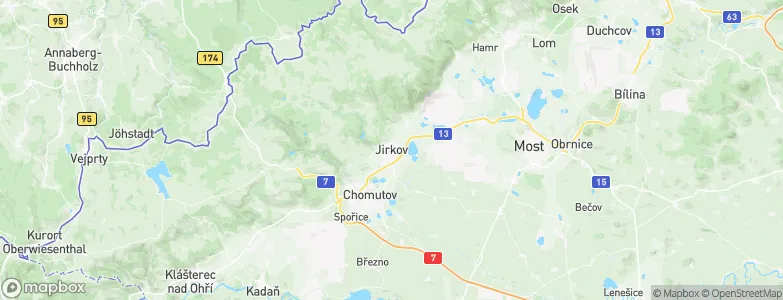 Jirkov, Czechia Map