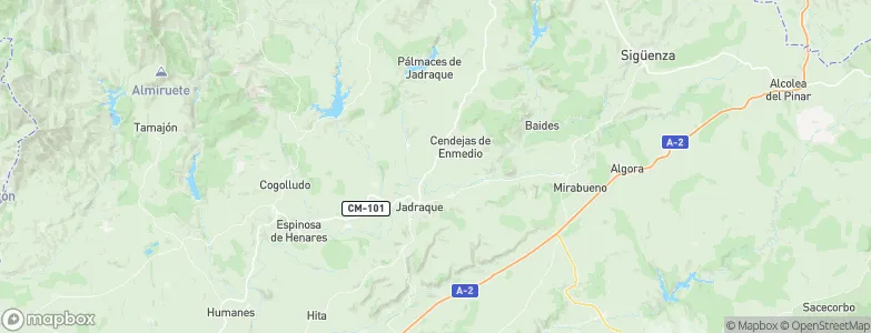 Jirueque, Spain Map