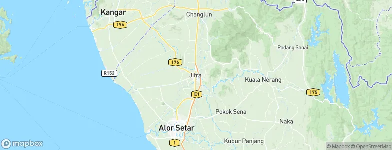 Jitra, Malaysia Map