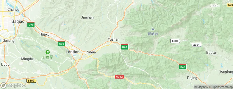 Jiujianfang, China Map