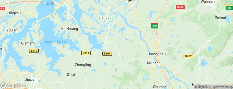 Jiulong, China Map