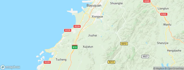Jiuzhai, China Map