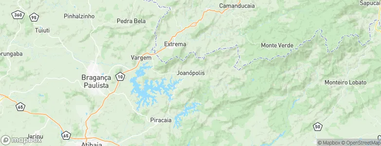 Joanópolis, Brazil Map