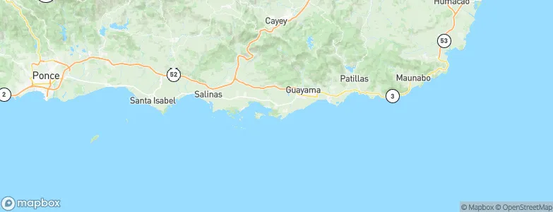 Jobos, Puerto Rico Map