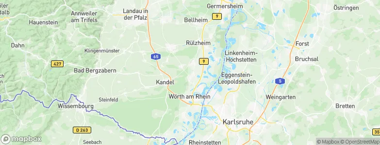 Jockgrim, Germany Map