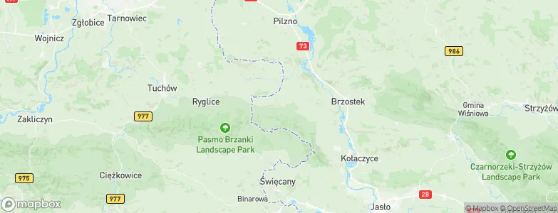 Jodłowa, Poland Map