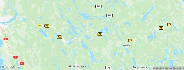 Joensuu, Finland Map