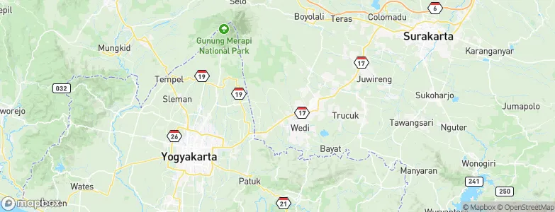 Jogonalan, Indonesia Map