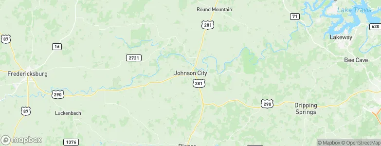 Johnson City, United States Map