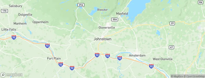 Johnstown, United States Map