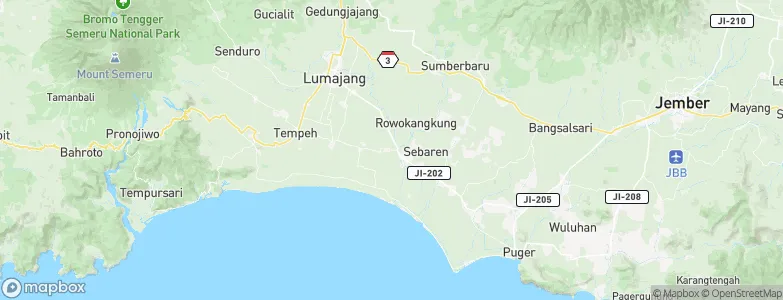 Jombang, Indonesia Map