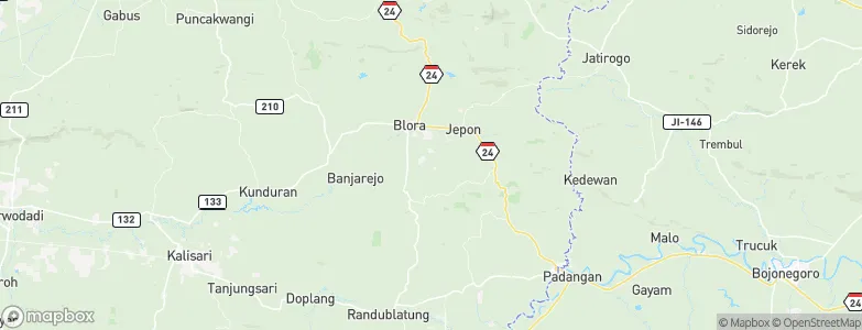 Jomblang, Indonesia Map