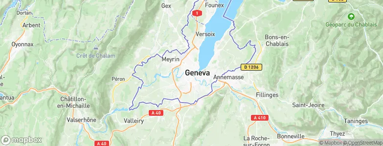 Jonction, Switzerland Map
