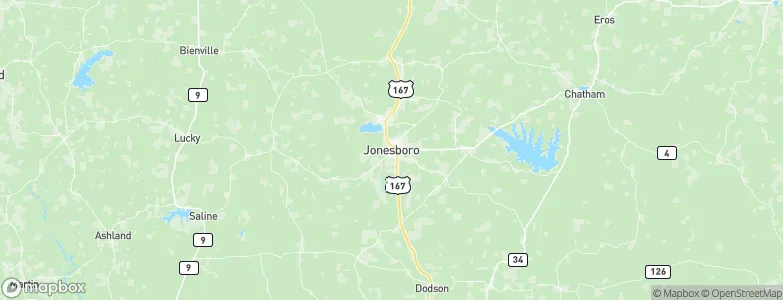 Jonesboro, United States Map