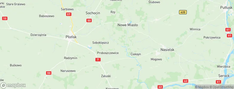 Joniec, Poland Map