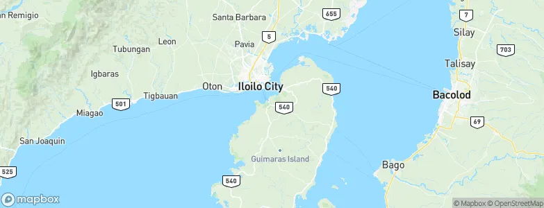 Jordan, Philippines Map