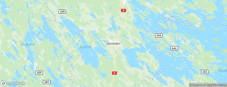 Joroinen, Finland Map
