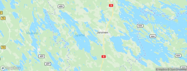 Joroinen, Finland Map