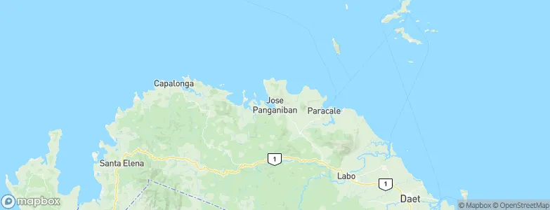 Jose Pañganiban, Philippines Map