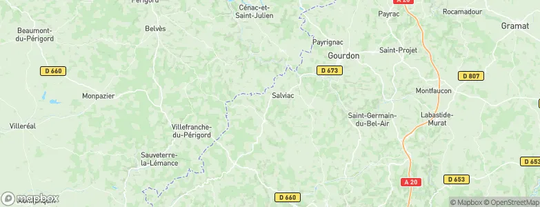 Jouanicot, France Map