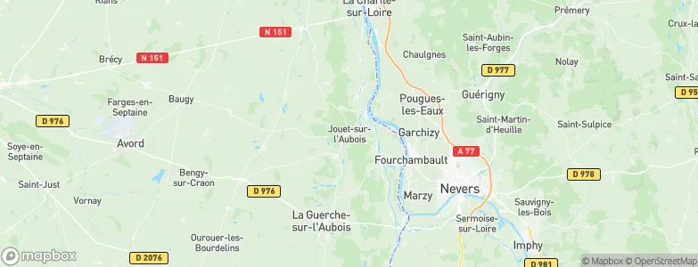 Jouet-sur-lAubois, France Map