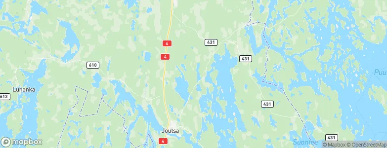 Joutsa, Finland Map