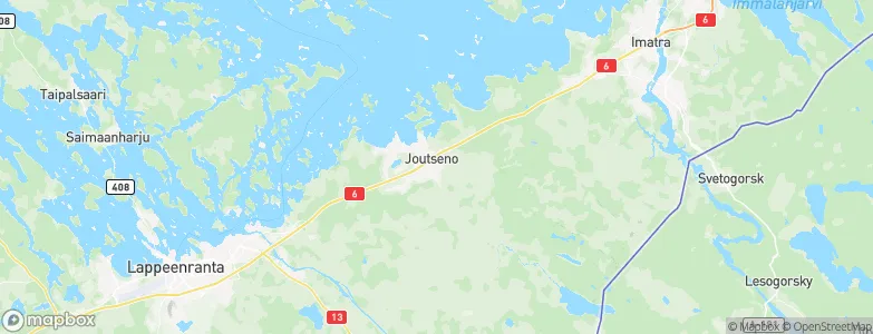 Joutseno, Finland Map