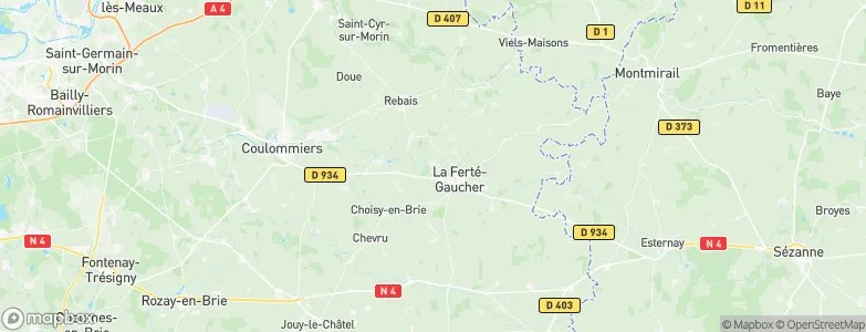 Jouy-sur-Morin, France Map