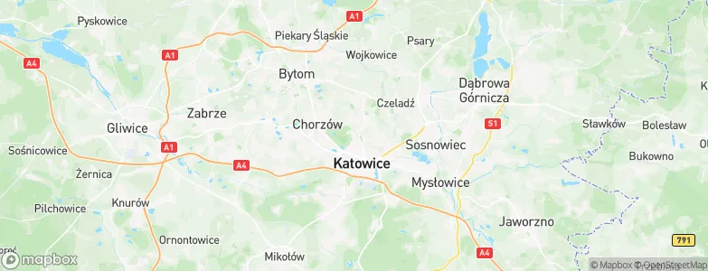 Józefowiec, Poland Map