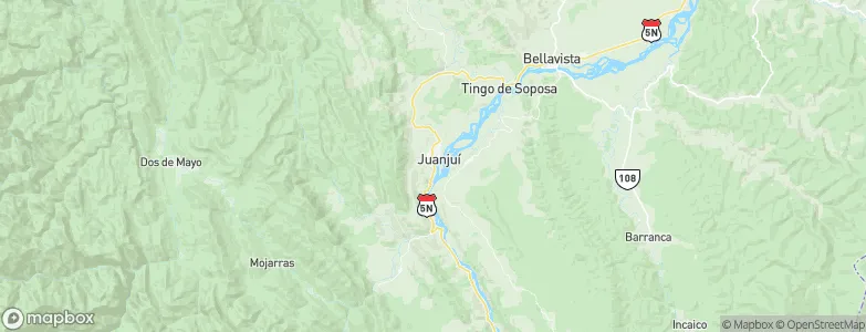 Juanjuiycillo, Peru Map