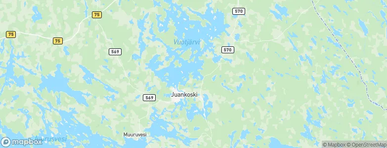 Juankoski, Finland Map