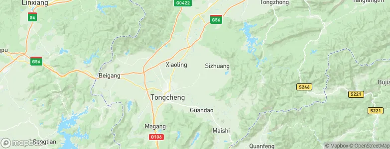 Juanshui, China Map