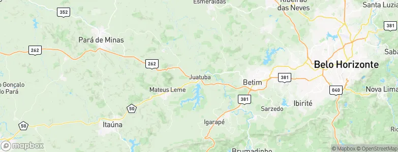Juatuba, Brazil Map