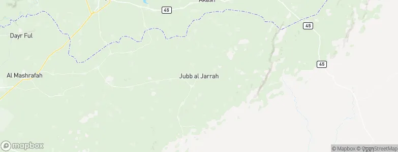 Jubb al Jarrāḩ, Syria Map