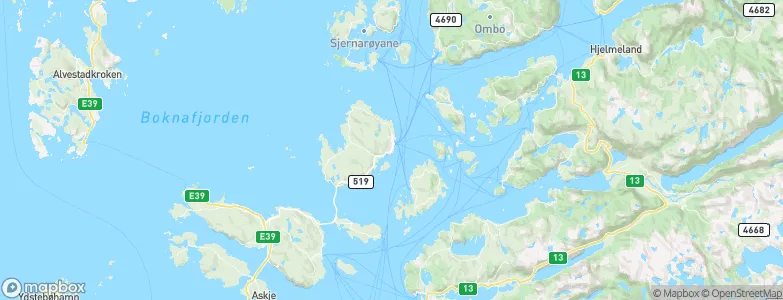 Judaberg, Norway Map