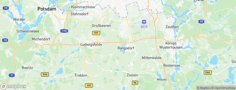 Jühnsdorf, Germany Map